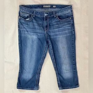 BKE Harper Denim Capri